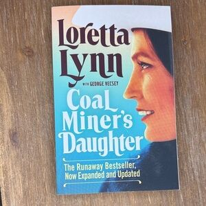 Loretta Lynn Coal Miner’s Daughter Paperback Book Expanded & Updated